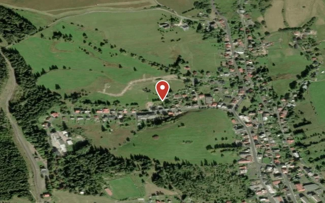 Satelitní mapa místa příběhu