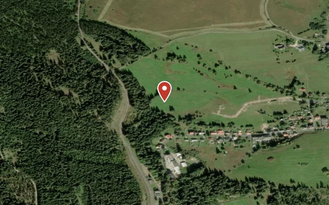 Satelitní mapa místa příběhu